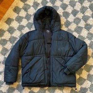 Zara Mens Puffer Jacket